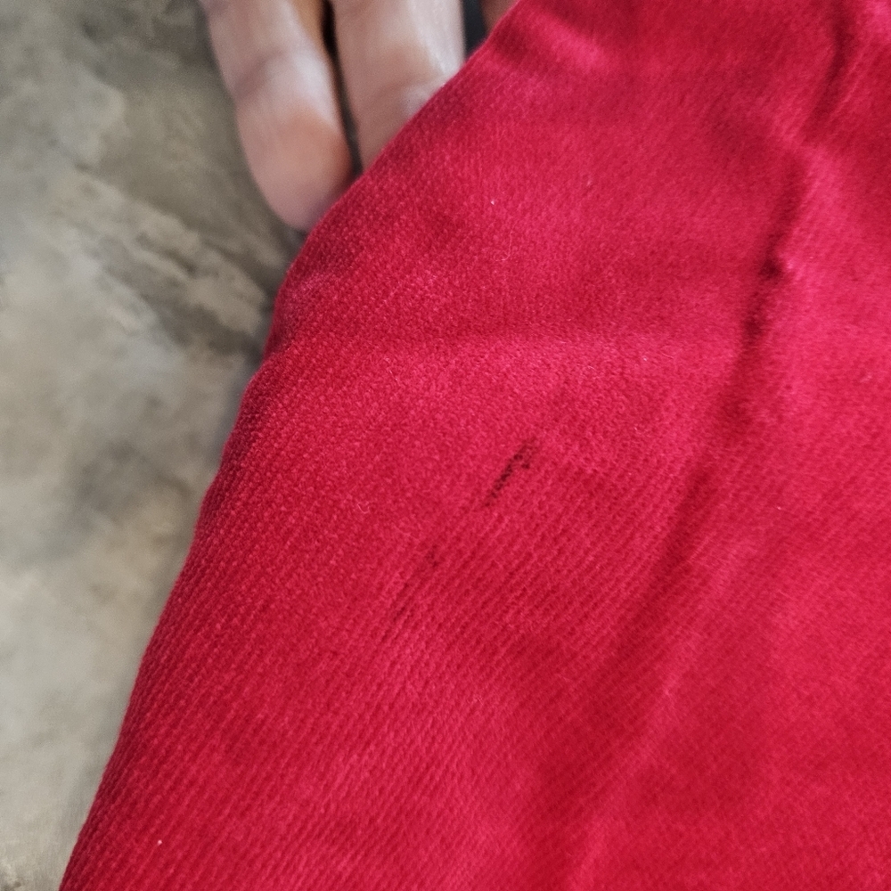 NWT Quacker Factory Red Corduroy Jacket Rhineston… - image 9